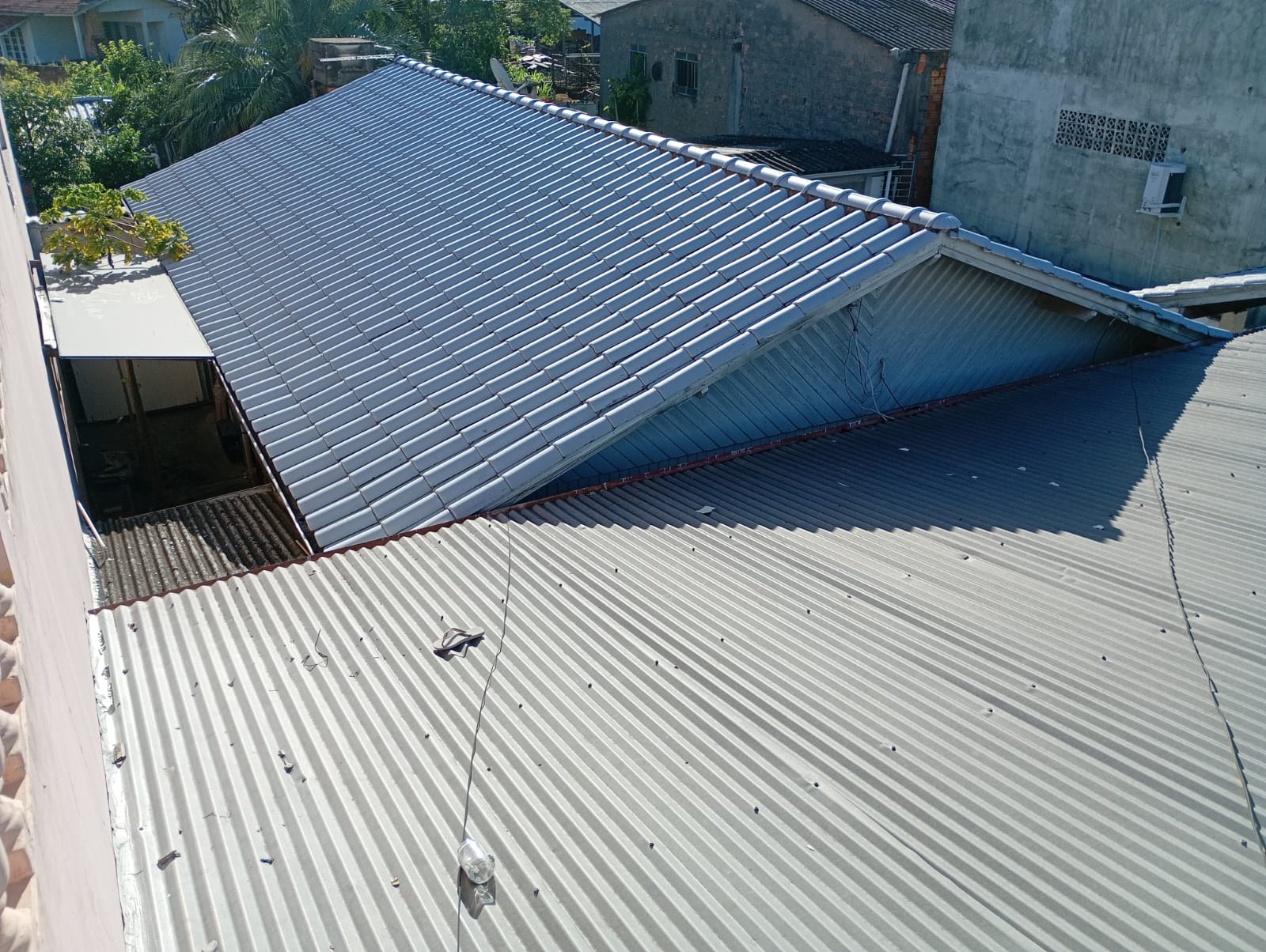 Telhado - Vista superior